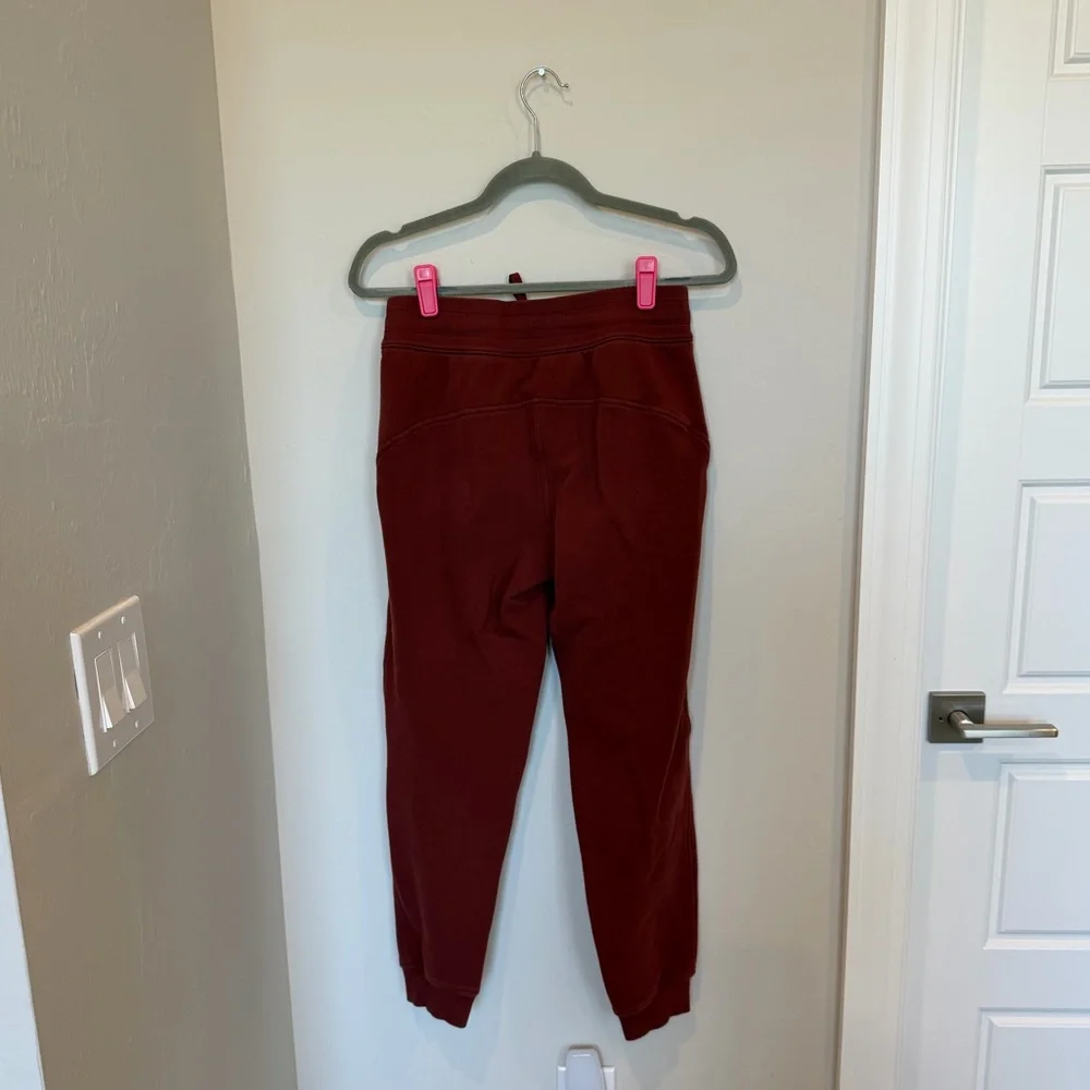 Lululemon Date Brown Scuba High Rise Jogger Size 6 - Picture 4 of 5